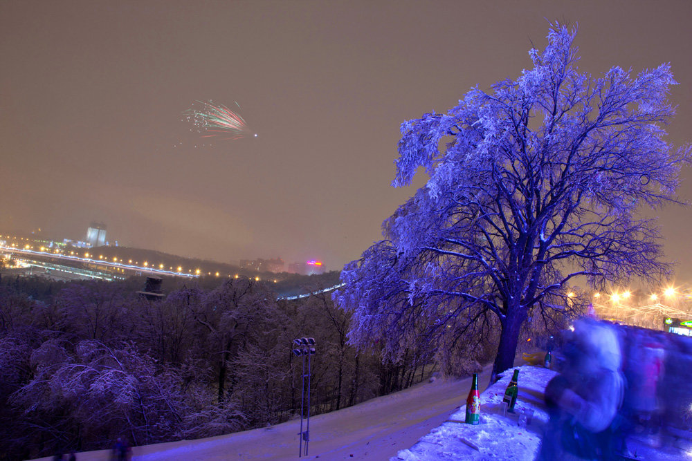 Зимняя сказка. Москва. Воробьёвы горы. - Игорь Герман