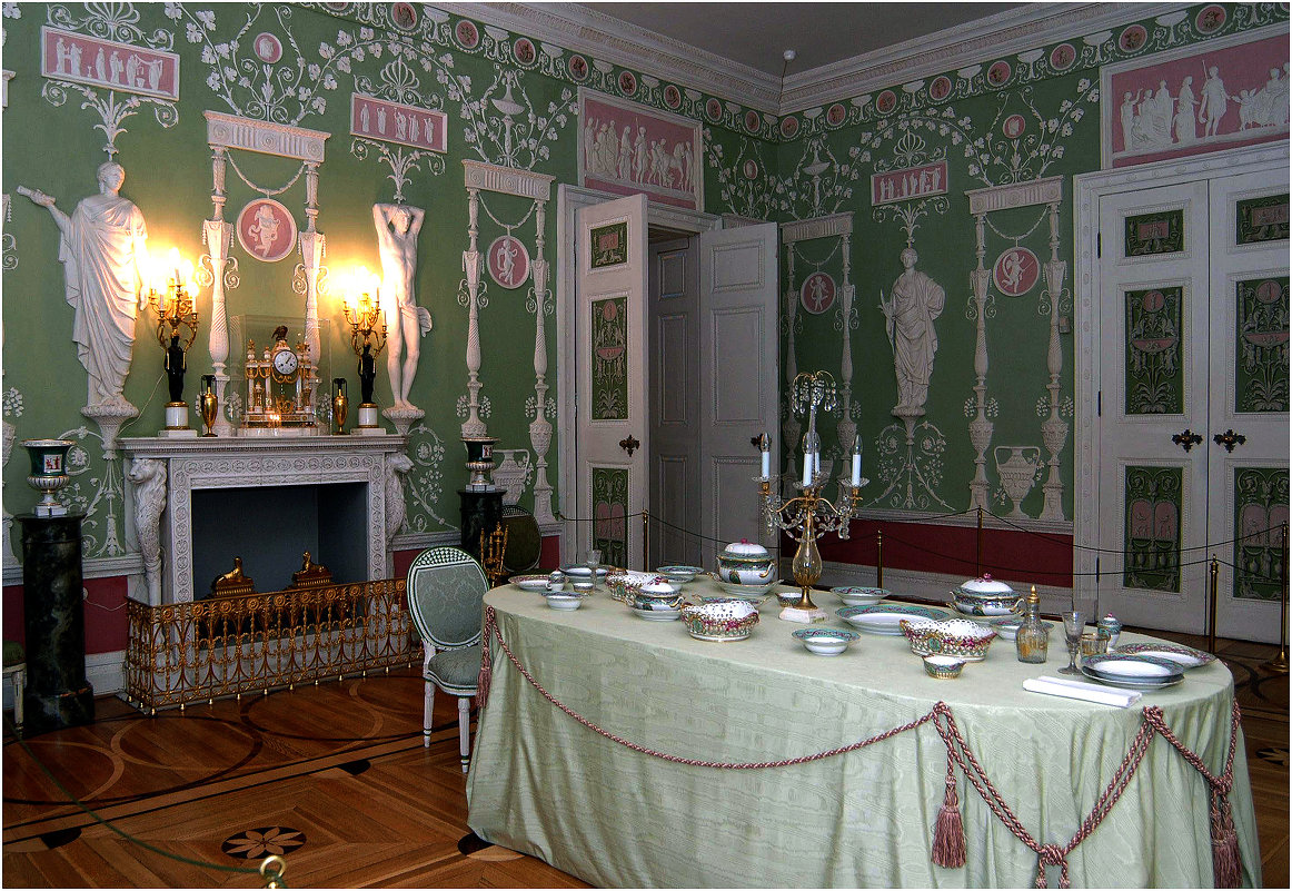 Столовая в Екатерининском Дворце *** Dining Room in the Catherine Palace - Александр Борисов