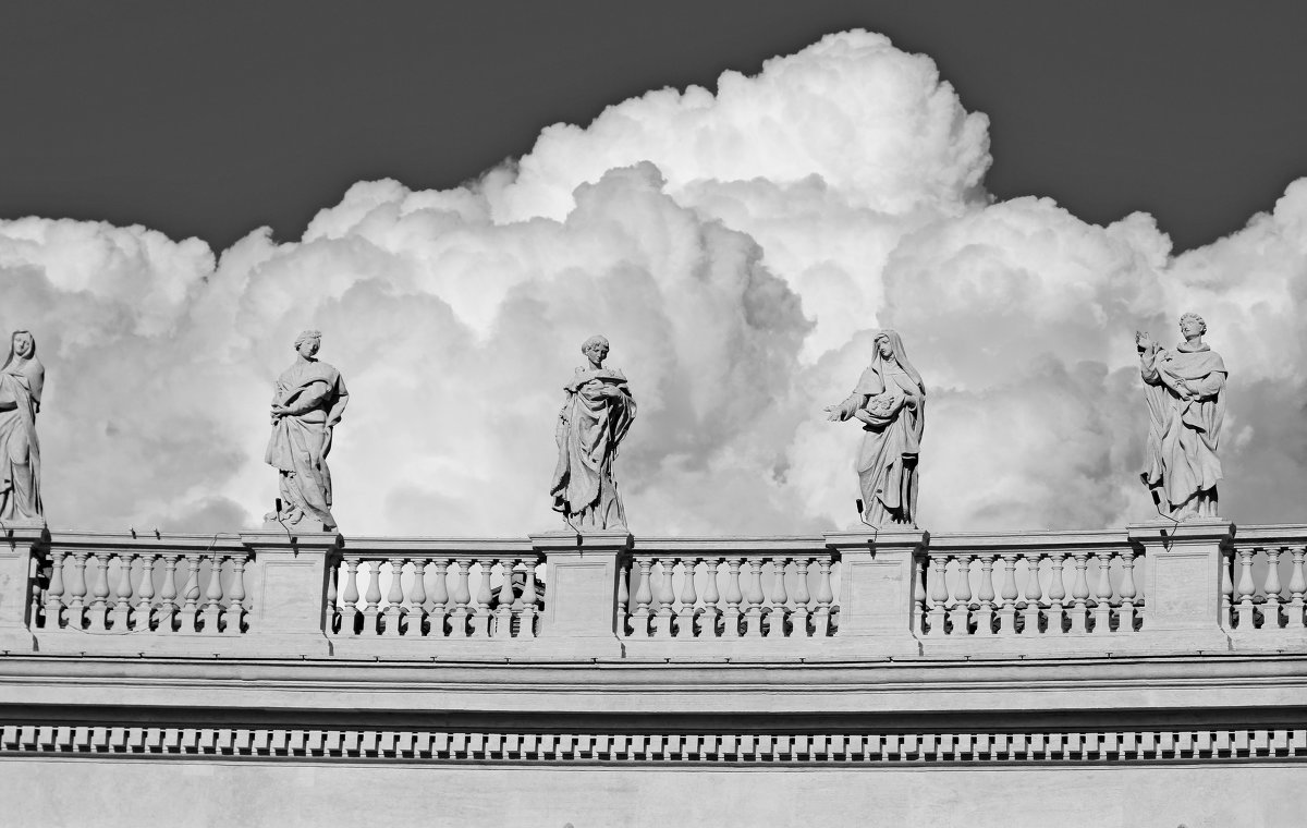 Облака над Ватиканом.. - Andrey Klink 