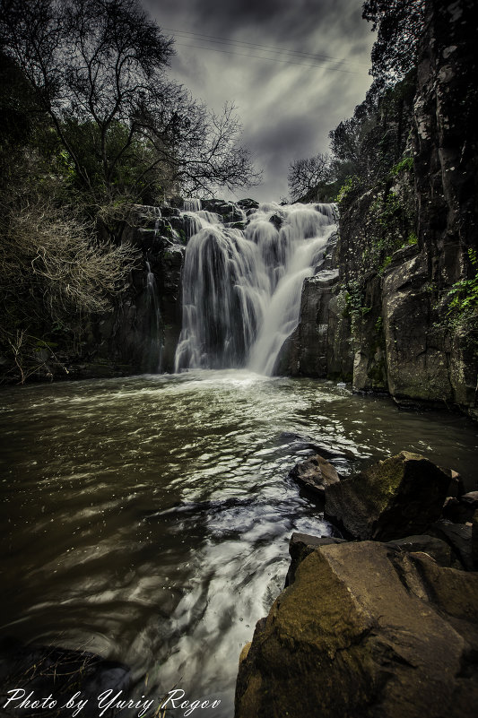 Waterfall Mourao. Portugal - Yuriy Rogov