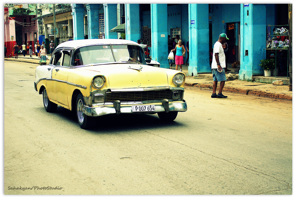 Classic car on the road - Arman S