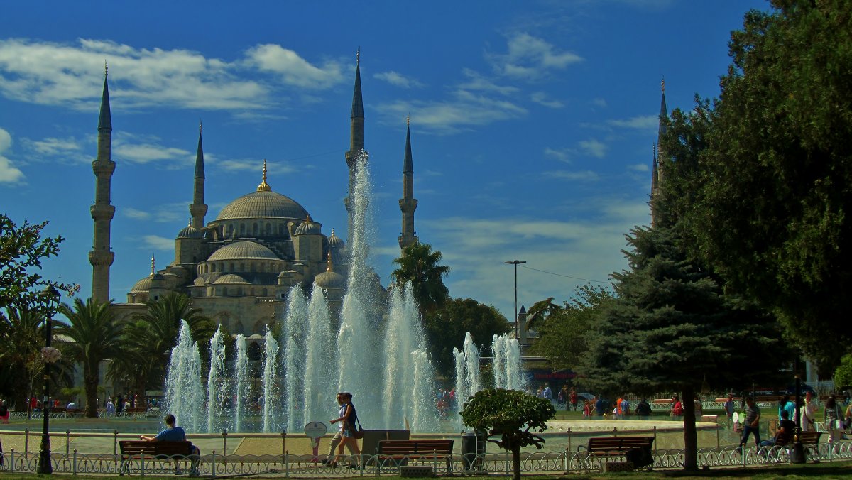 Мечеть  в  Стамбуле... - Natalia 