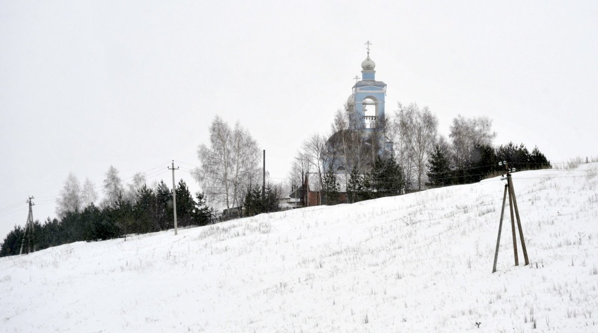 Деревенская церковь. - fototysa _