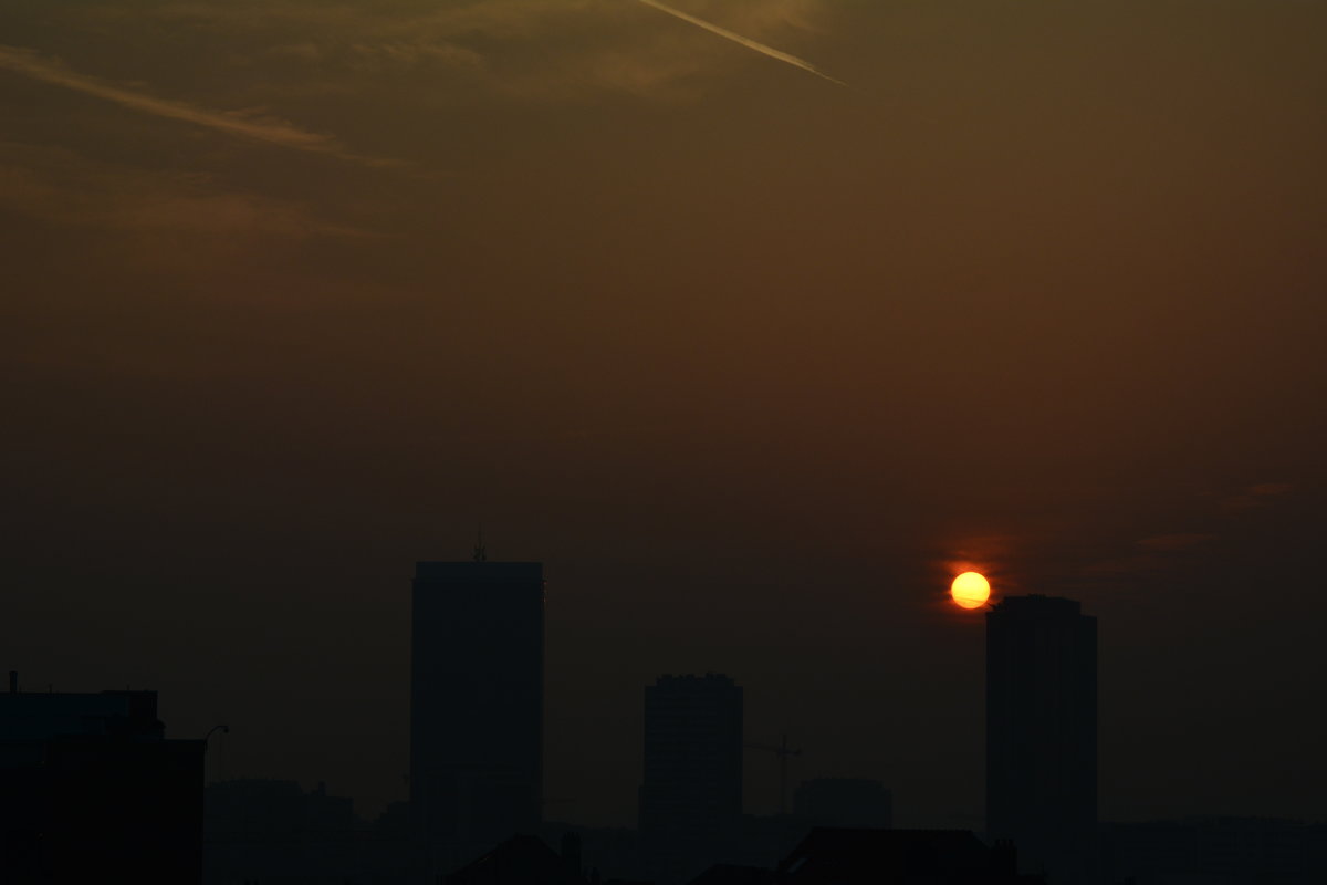 Couché du soleil à Bruxelles - @ndrei Дмитриевич