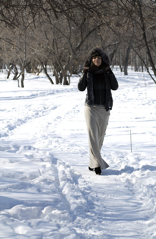 В зимнем парке - Анна V