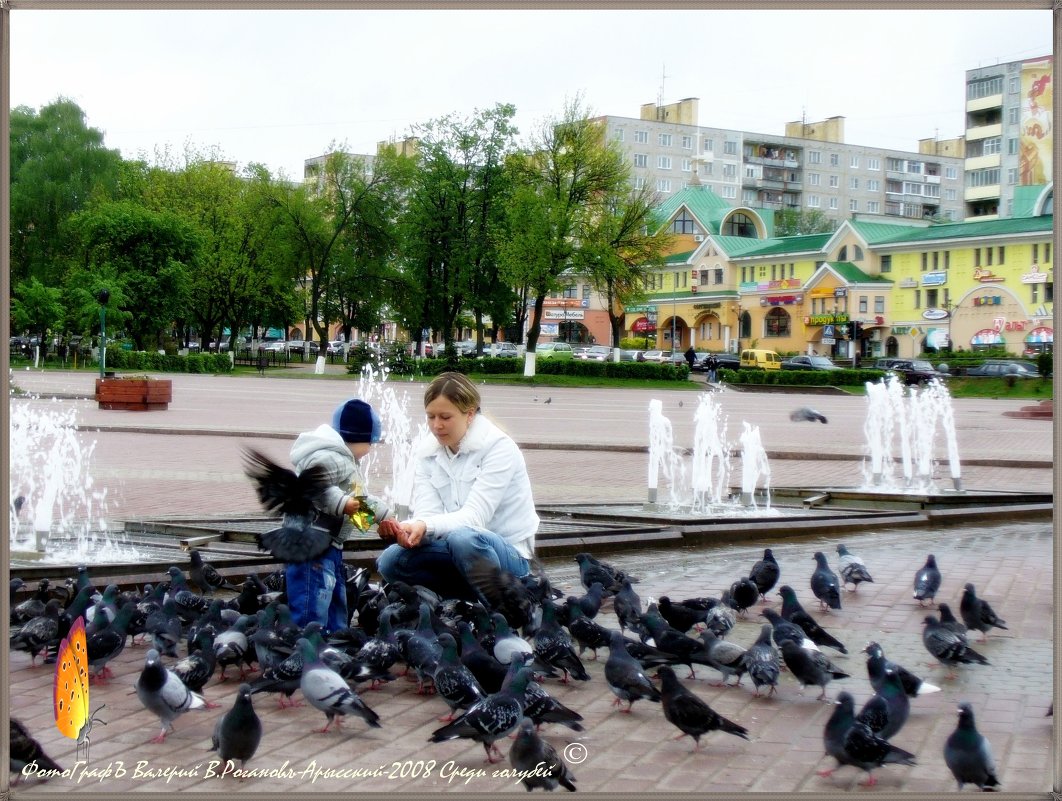 Среди голубей - Валерий Викторович РОГАНОВ-АРЫССКИЙ