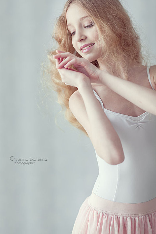 Юная балерина - Екатерина Олюнина
