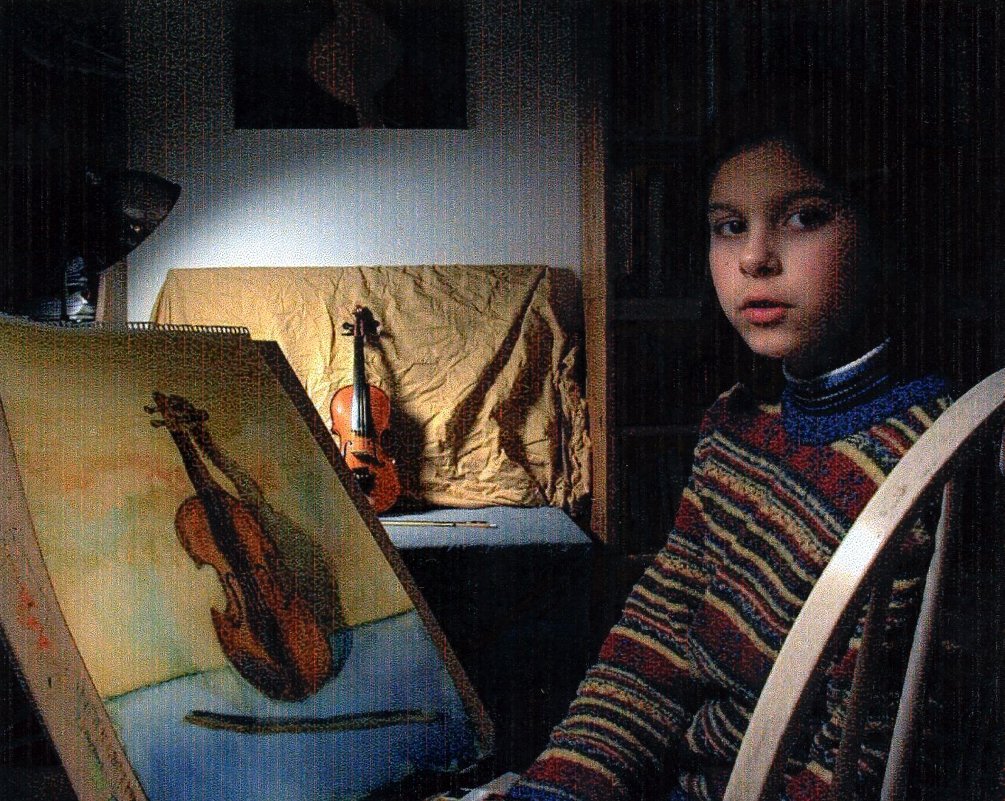 Маленькая художница - anna borisova 