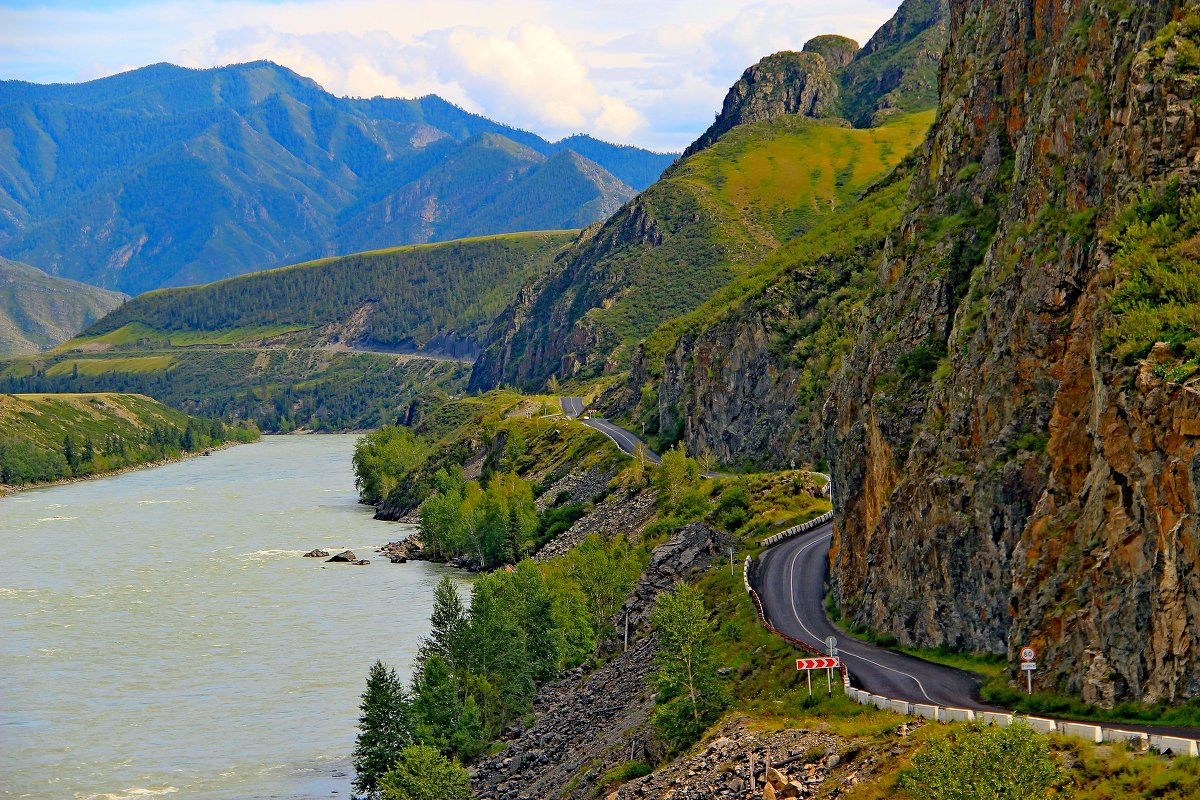 Алтай дорога Чуйский тракт