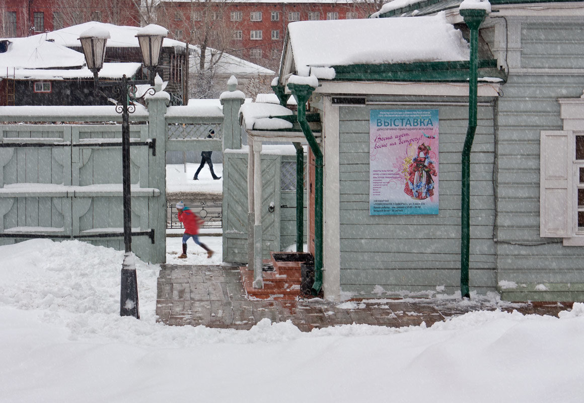 Снегопад над городом - Ольга Литвинцева