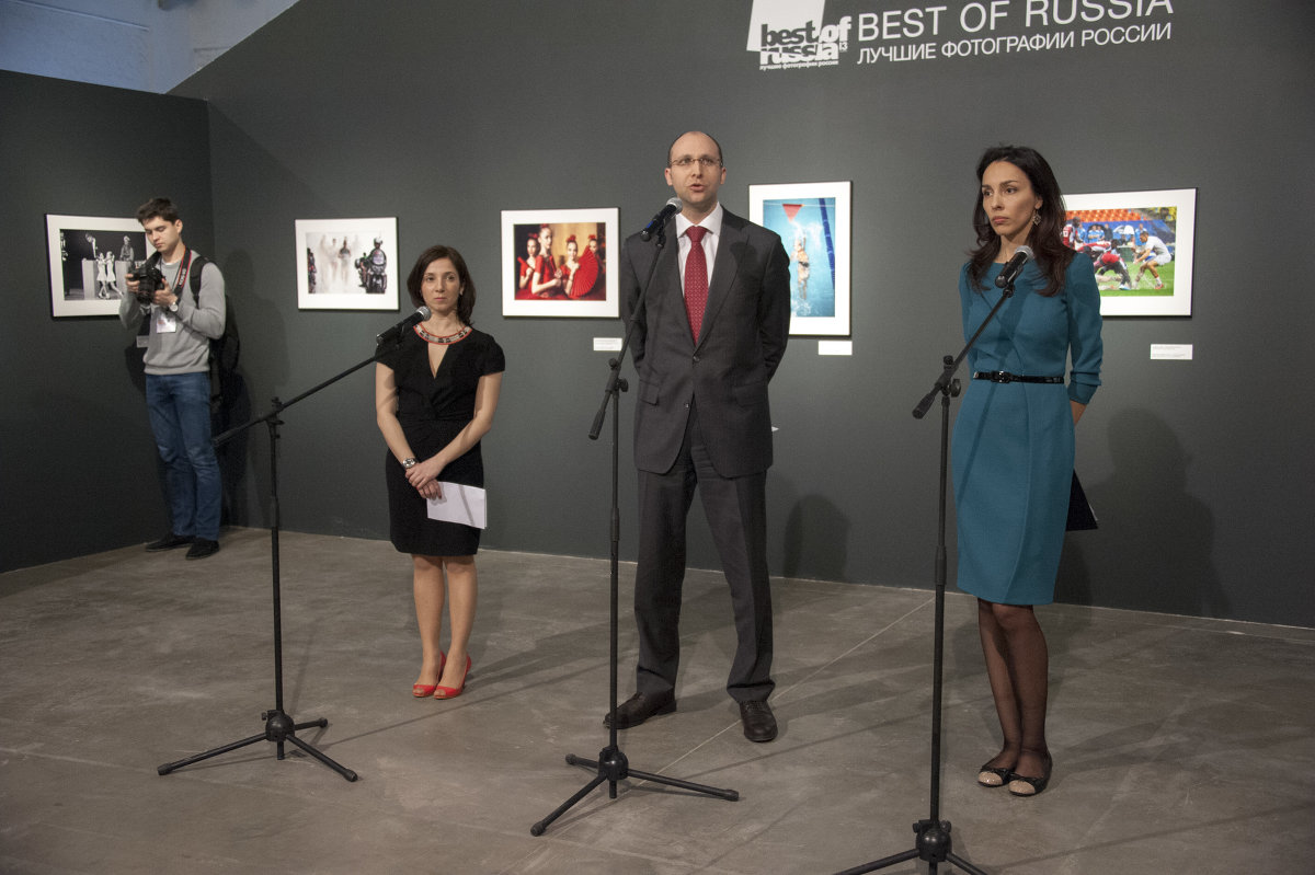 Выставка «Best of Russia-2013» - открытие - Светлана Яковлева