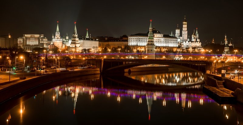 Вид на Кремль с Патриаршего моста - Алексей Яковлев