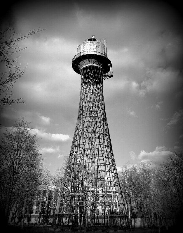 Гиперболоидная водонапорная башня в Черкассах - Svetlana Kravchenko
