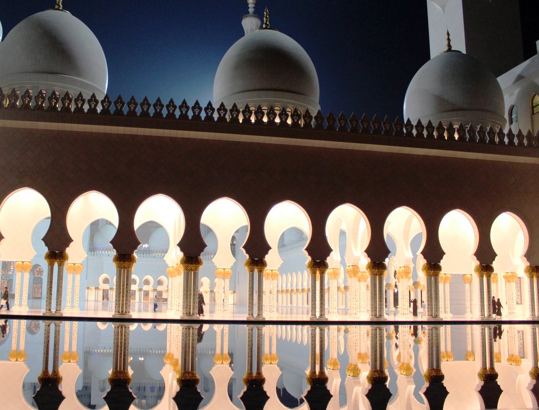 Мечеть в Абу Даби - Рустам Илалов