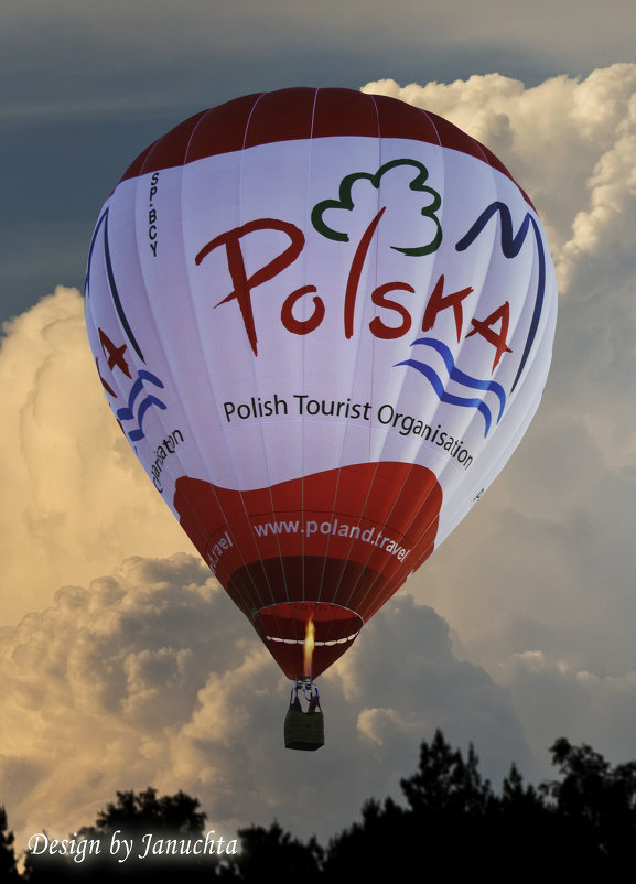 Wysoko balonem ponad chmury - Janusz Wrzesień