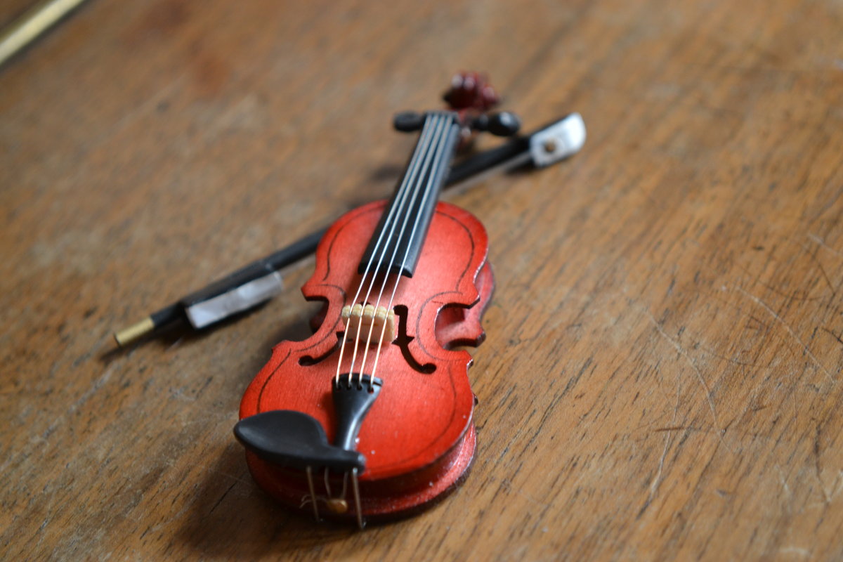 Модель скрипки - Лилия П.