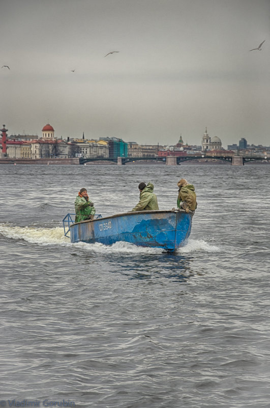 Рыбаки на Неве - Владимир Горубин