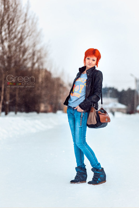 Морозоустойчивая модница :D - Николай Гагаринов