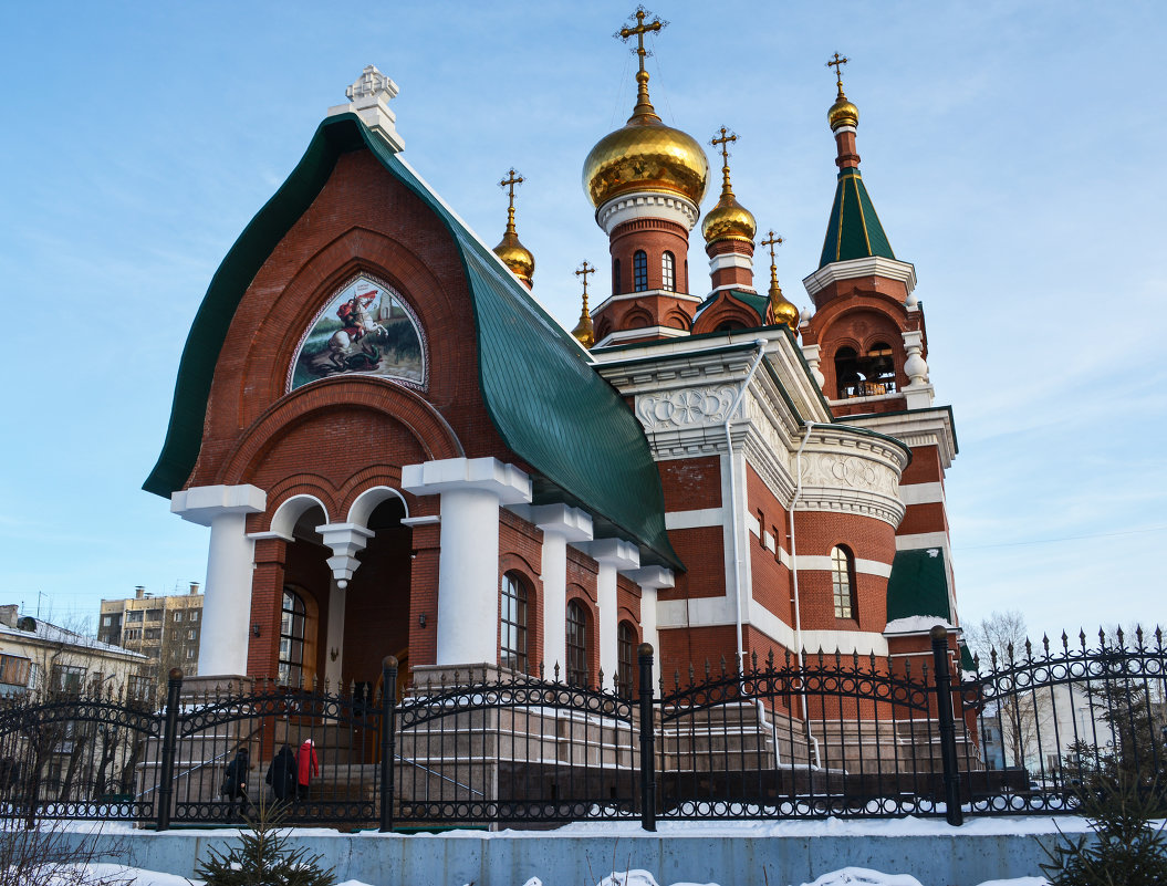 Храм в честь Святого великомученика Георгия Победоносца Челябинск