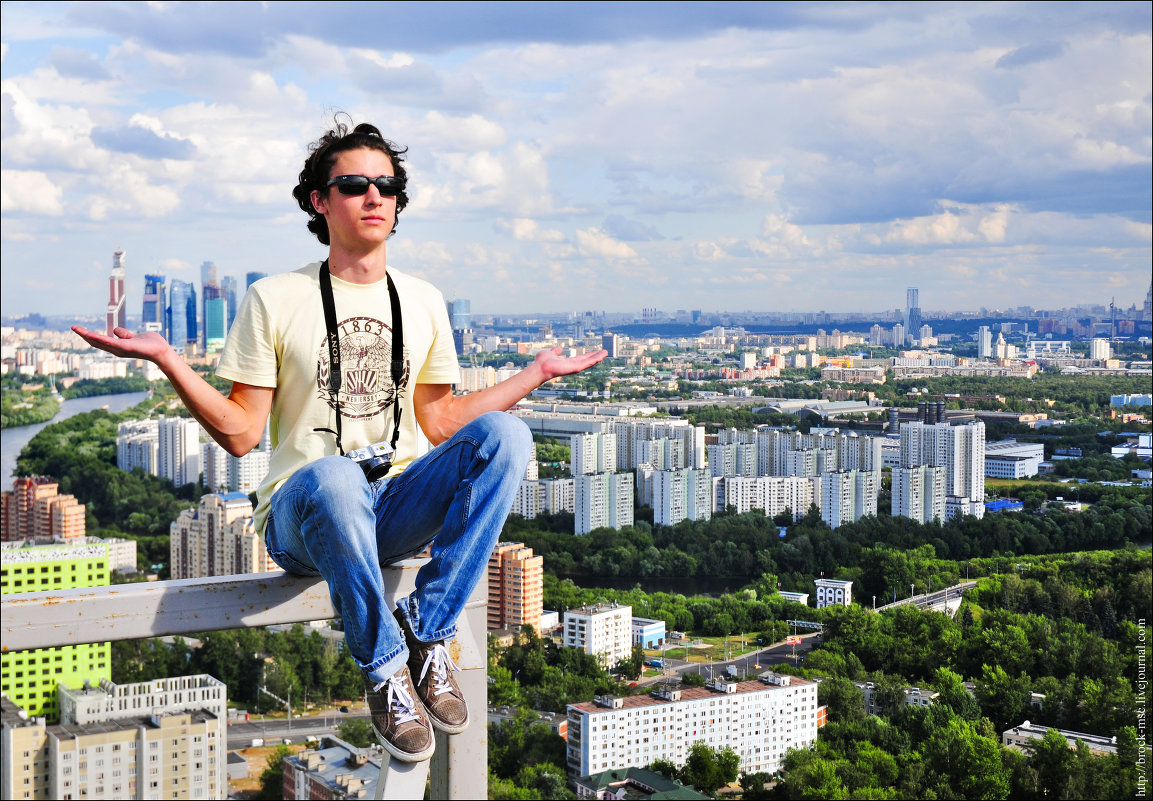 Экскурсии по крышам Москвы. - Георгий Ланчевский