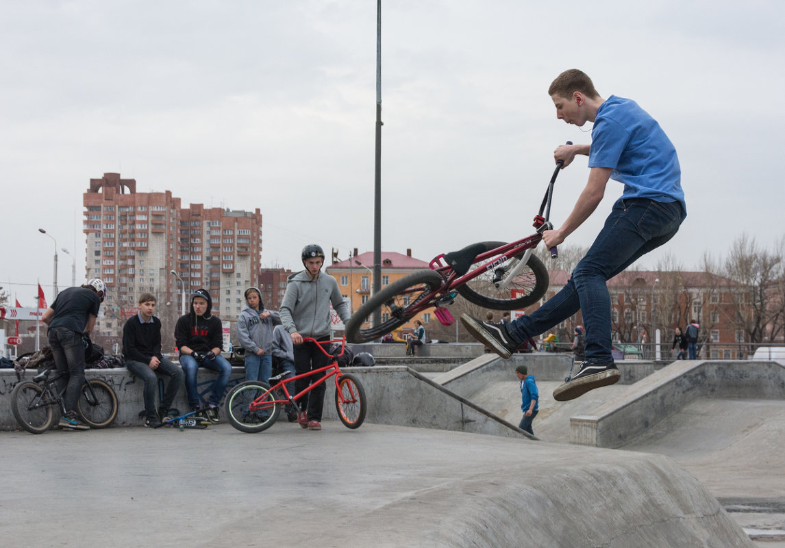 Пермские BMX-еры - Евгений МЕРКУШЕВ