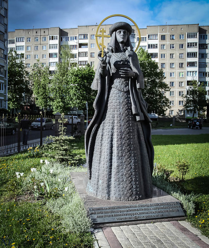 Памятник святой праведной Софии Слуцкой. - Nonna 