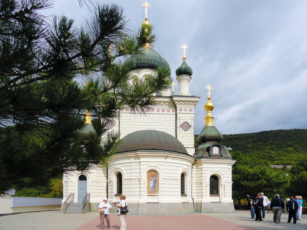 Форосская церковь на красной скале - Ольга Рывина