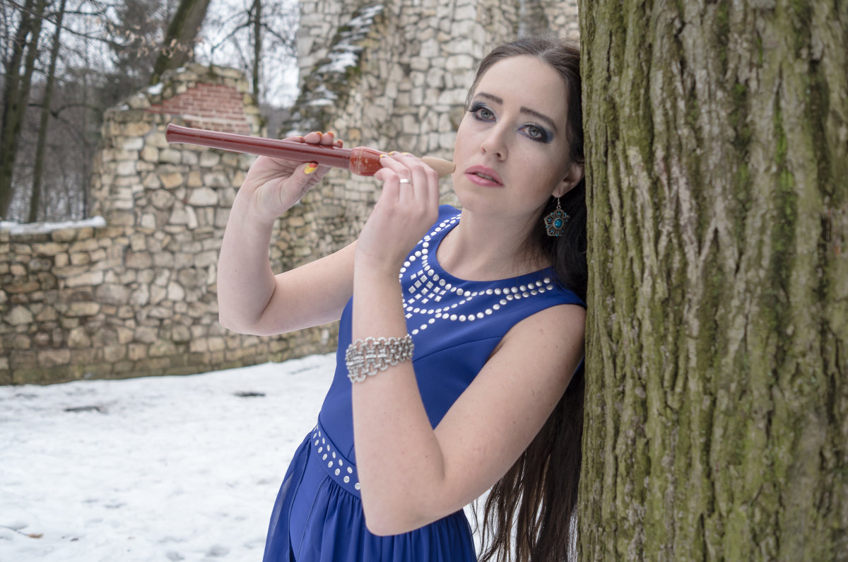 девушка с флейтой - Евгений K
