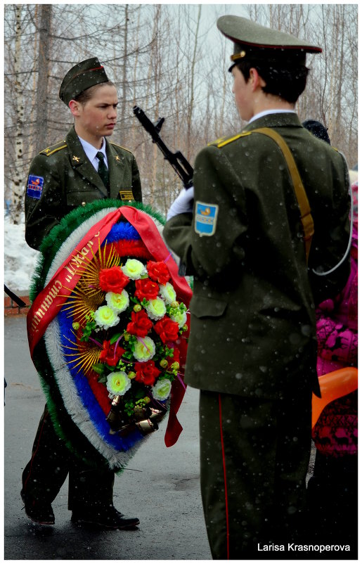 9 мая 2014 пос.Пуровск,ЯНАО. - Лариса Красноперова