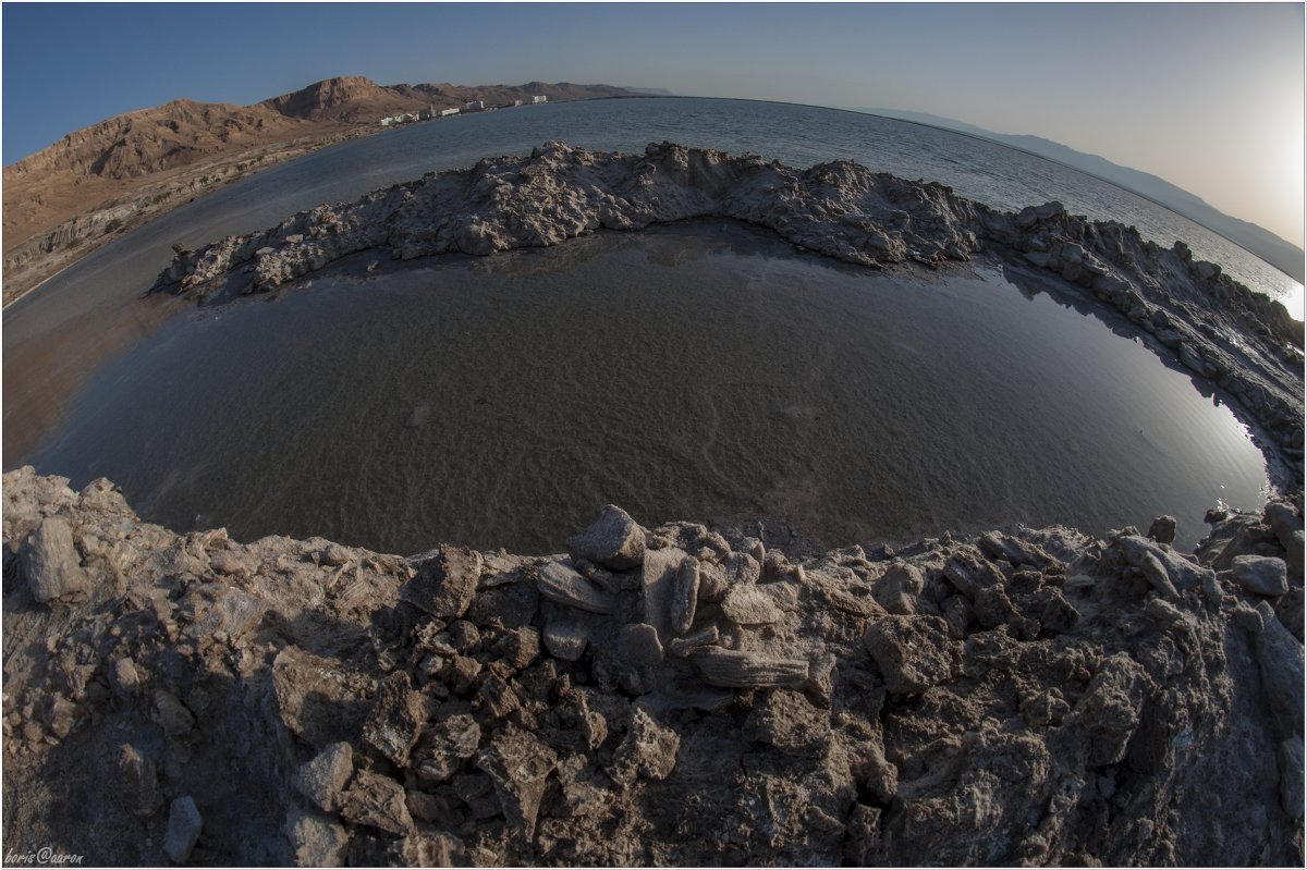 Мертвое Море "рыбьим взглядом" - Борис Аарон