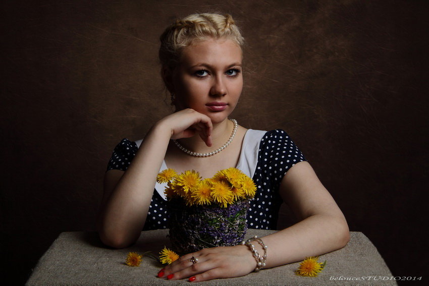 портрет с одуванчиком - Олег Белоус