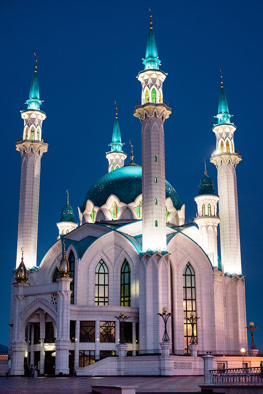 Ночные виды Казани. Мечеть Кул Шариф - Valeria Mironova