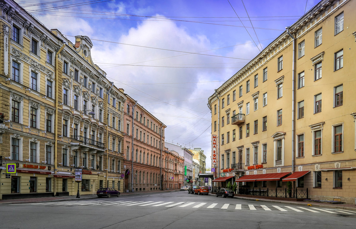 Утро на Караванной улице, Санкт-Петербург - Катерина L.A.