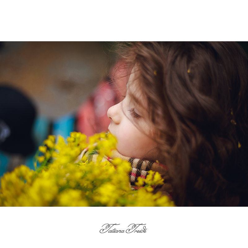 Желтые цветы - Tatiana Treide