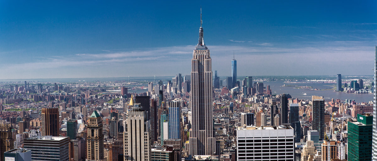 Панорама Манхэттена с Top Of The Rocks - Вадим Лячиков