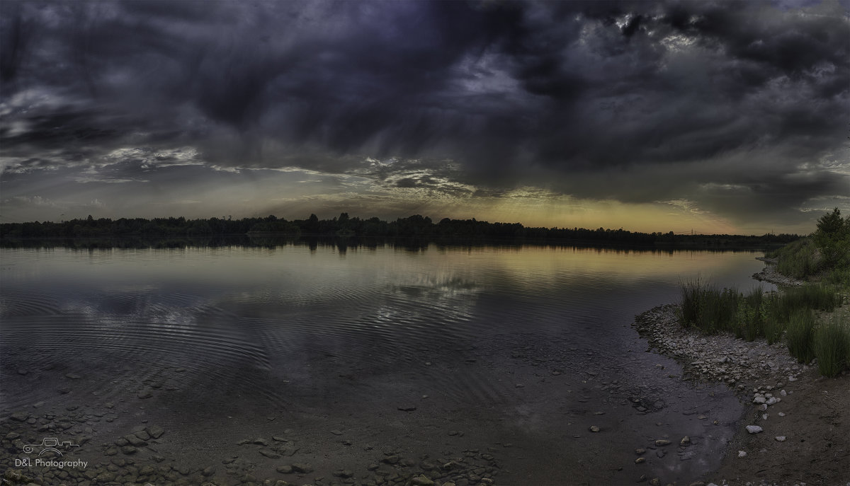 Закат на озере - Дмитрий Мантуш