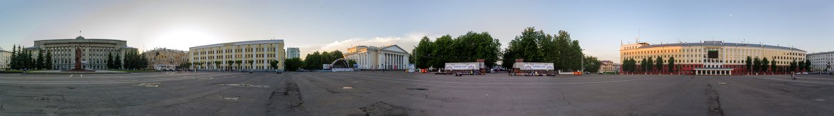 Панорама театральной площади в Кирове - Андрей Мирошниченко