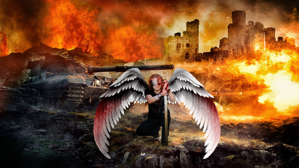Ангел в огне (Арт) - Tatiana 