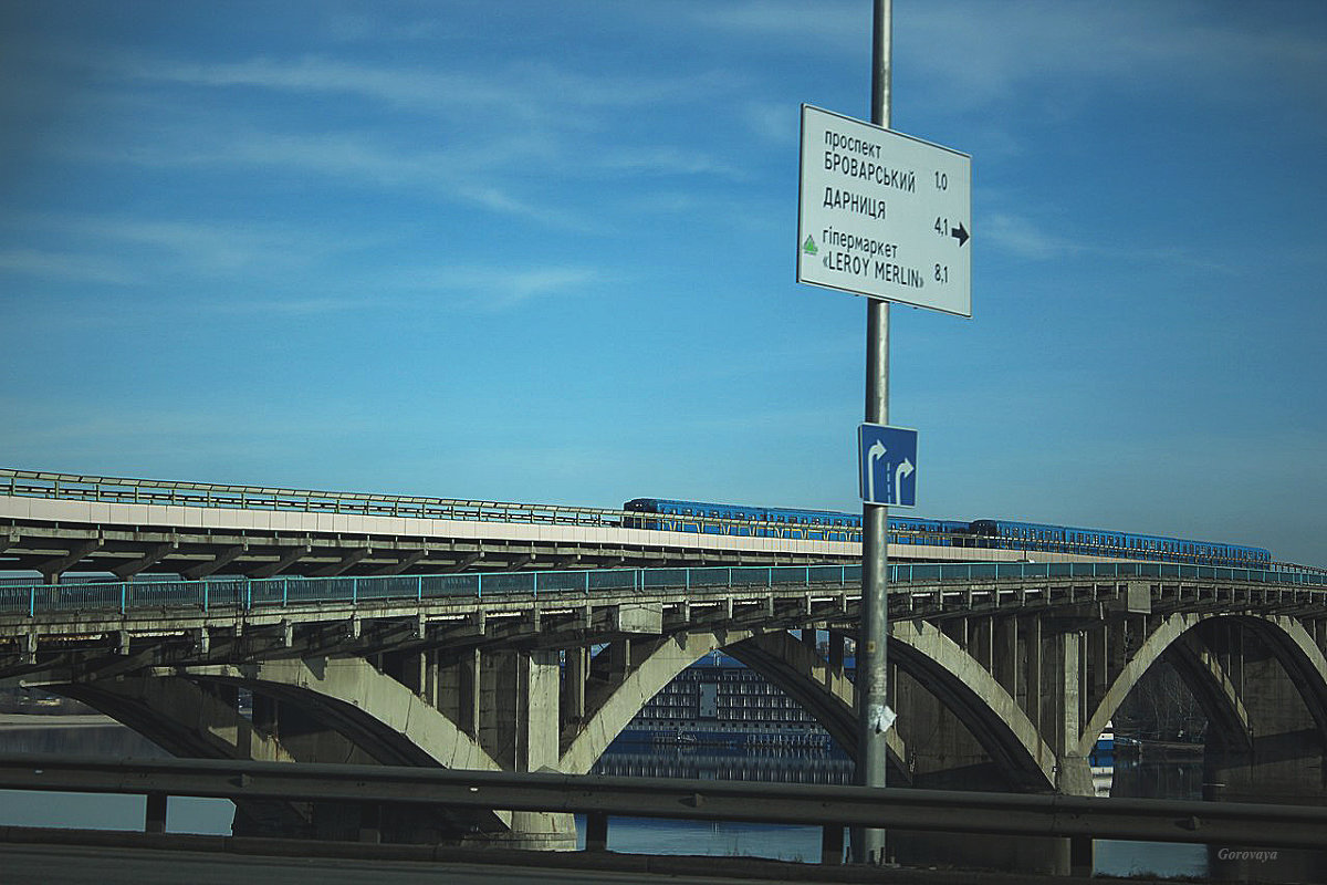 metro bridge - Inna Radchenko (Gorovaya)