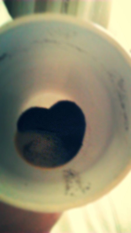 кофейный осадок сердце - Юлия Маслова