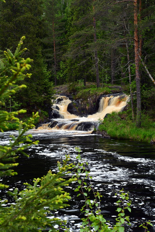 Рускеальские водопады на реке Тохмайоки (Tohmajoki) - Андрей Ягодко