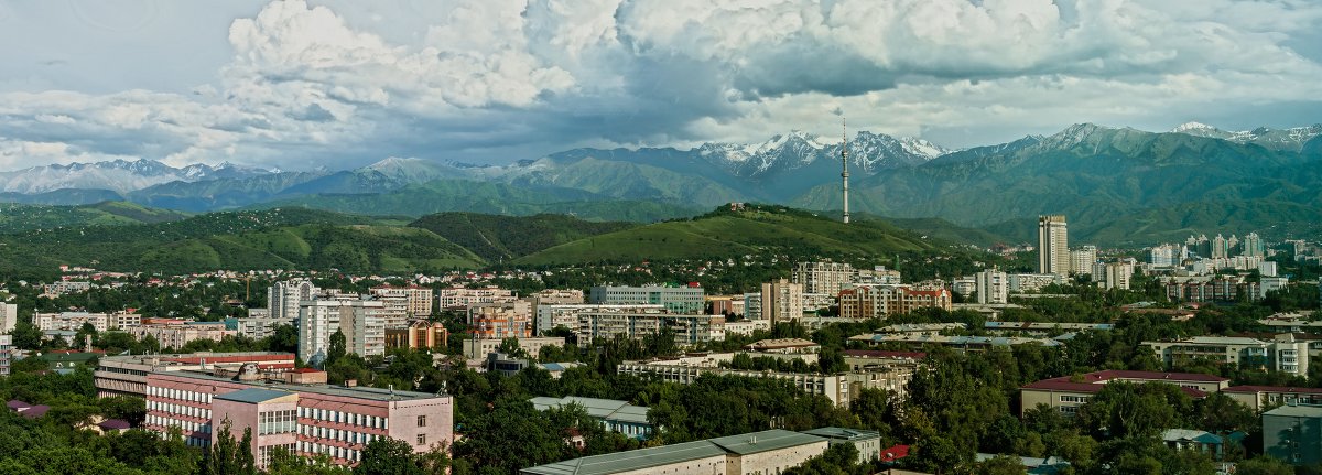 Алматы. Вид с 14 этажа - Igor V. Ten