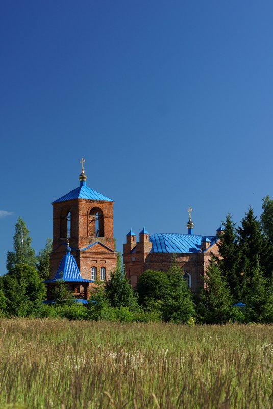 Храм в селе Творишичи, Брянской области - Валерий Хильченко