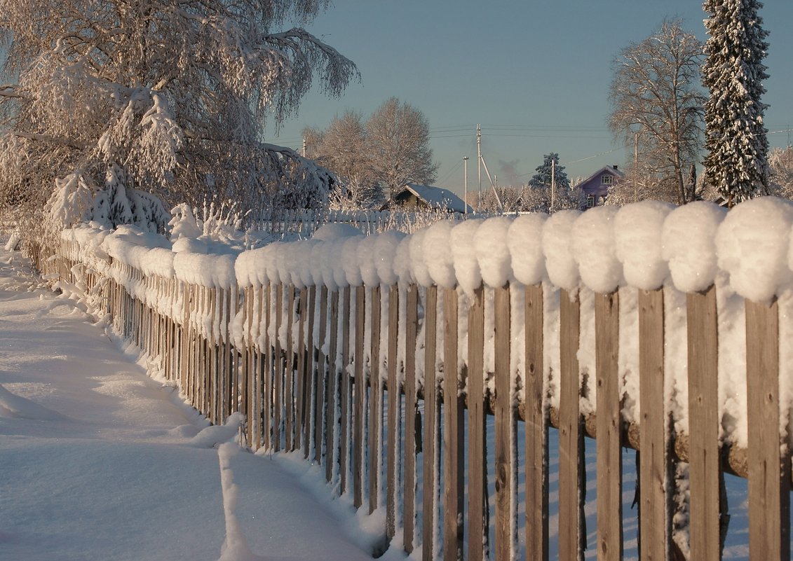 Моя деревня зимой... - Федор Кованский