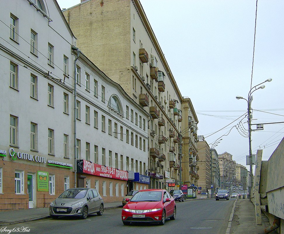 улица Земляной Вал в районе Таганки - Сергей Антонов