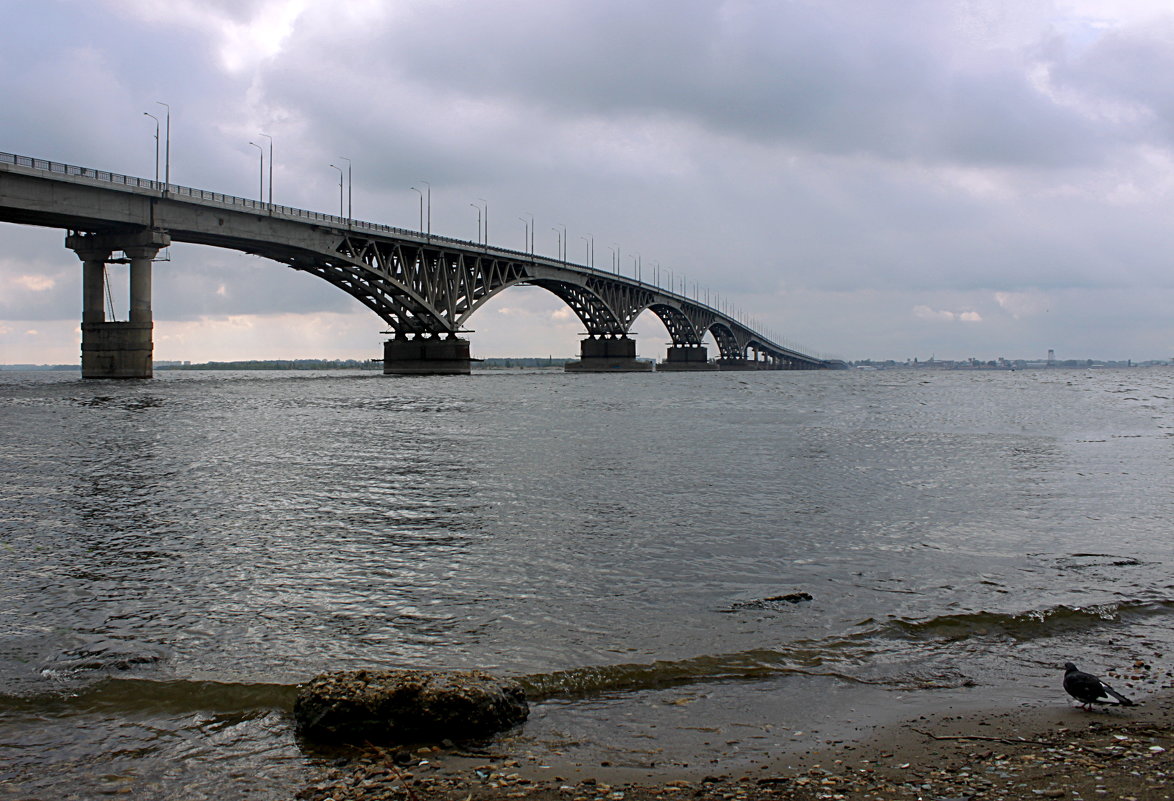 мост через р.Волга - леонид мамошин