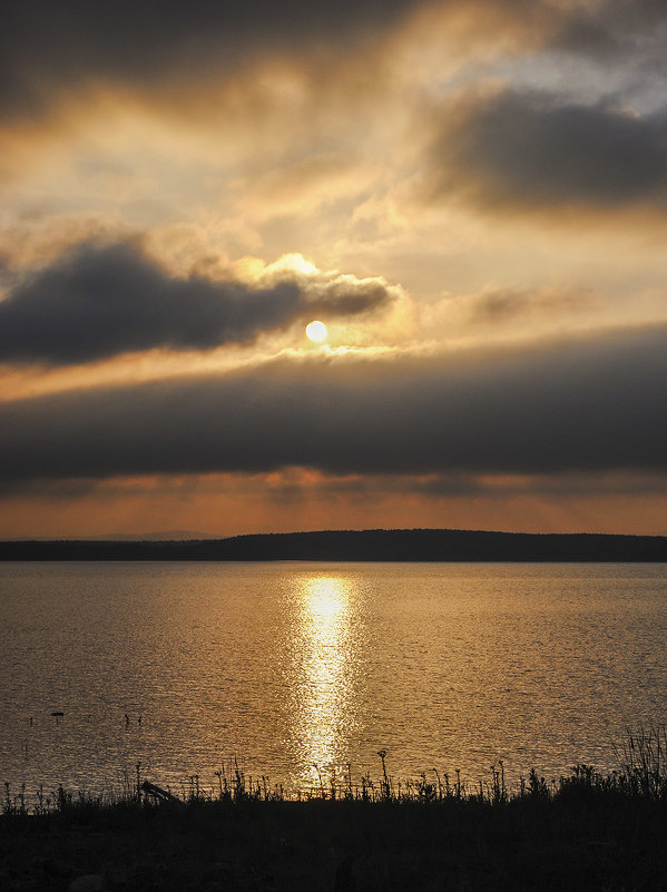 Закат на озере Акуля - ИриSка &