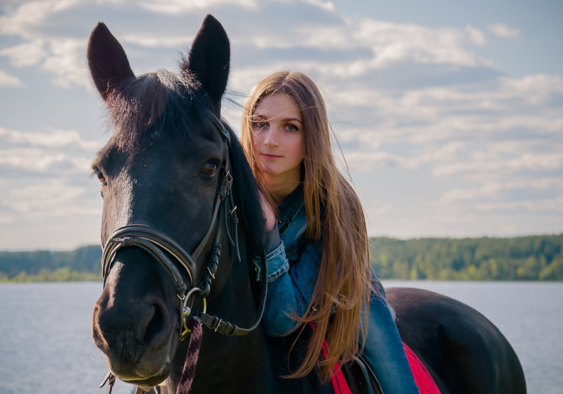 Анастасия на коне... - Людмила Зяблова