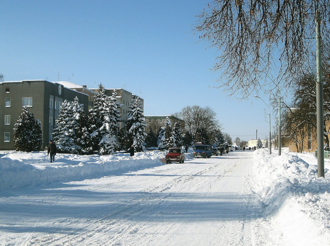 Зима в городе - Леонид Корейба