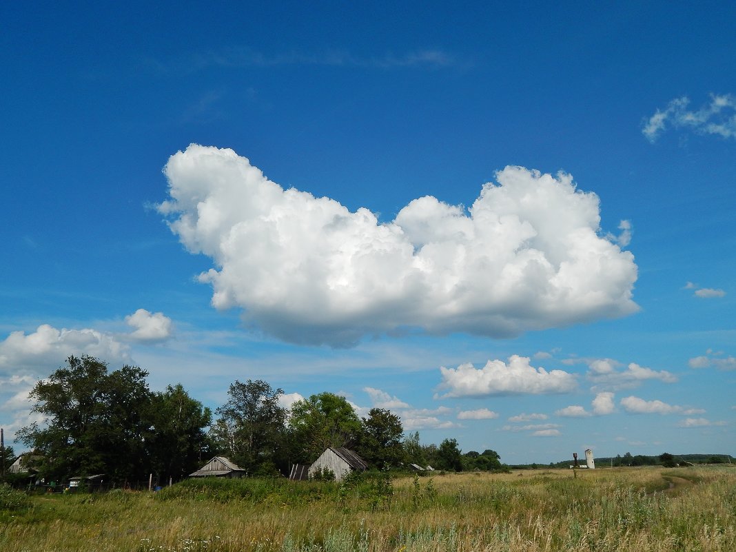 Плывут облака над деревенькой - Валентина Пирогова